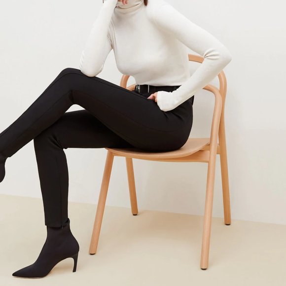 M.M. LaFleur Black Curie Pant, size 0 - Picture 2 of 8